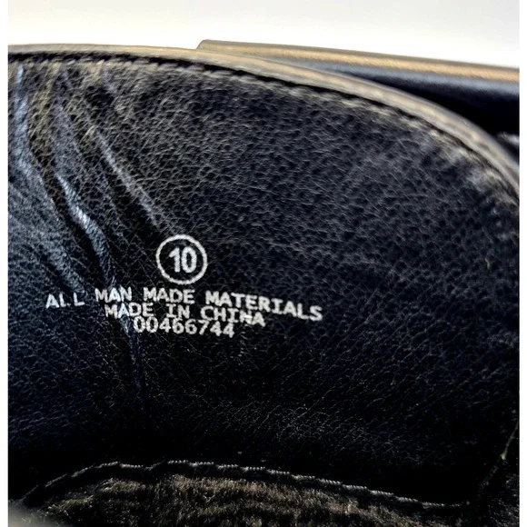 Liliana Combat Boots Womens Size 10 Black Green Lace Up Chunky Platform Grunge - Picture 9 of 16